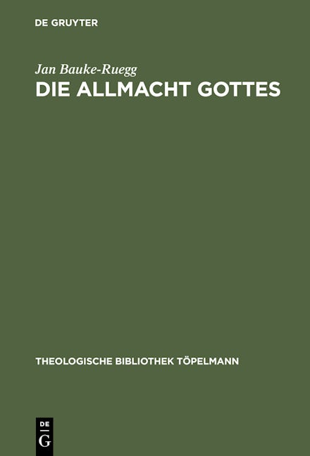 Die Allmacht Gottes
