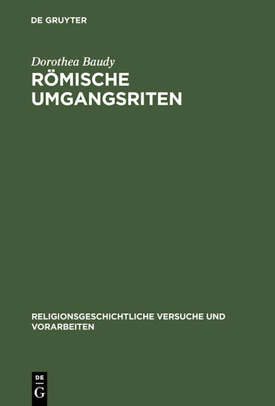 Römische Umgangsriten