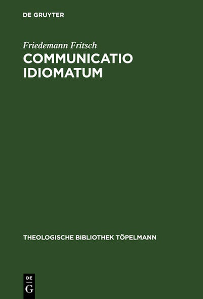 Communicatio idiomatum