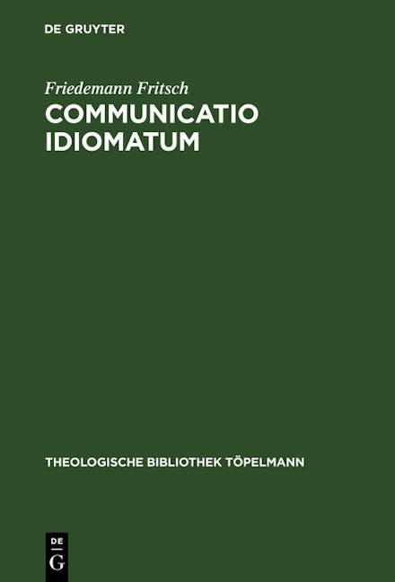 Communicatio idiomatum