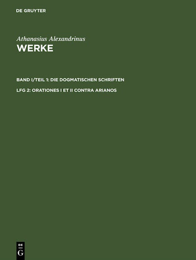 Orationes I et II contra Arianos