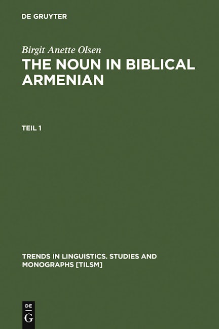 The Noun in Biblical Armenian