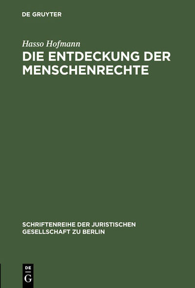 Die Entdeckung der Menschenrechte