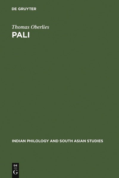 Cover image for Pali, isbn: 9783110167634