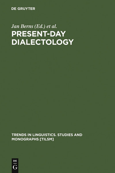 Cover image for Present-day Dialectology, isbn: 9783110167818