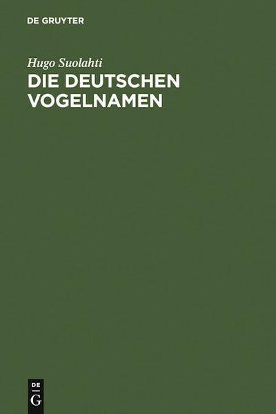 Die deutschen Vogelnamen