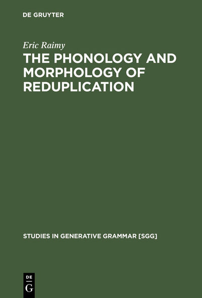 Cover image for The Phonology and Morphology of Reduplication, isbn: 9783110169324