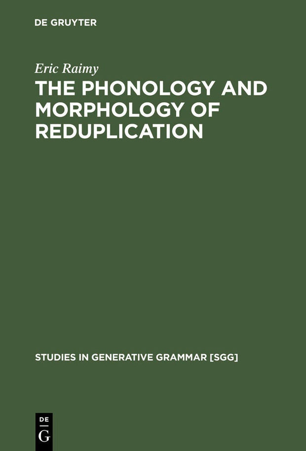 Cover image for The Phonology and Morphology of Reduplication, isbn: 9783110169324