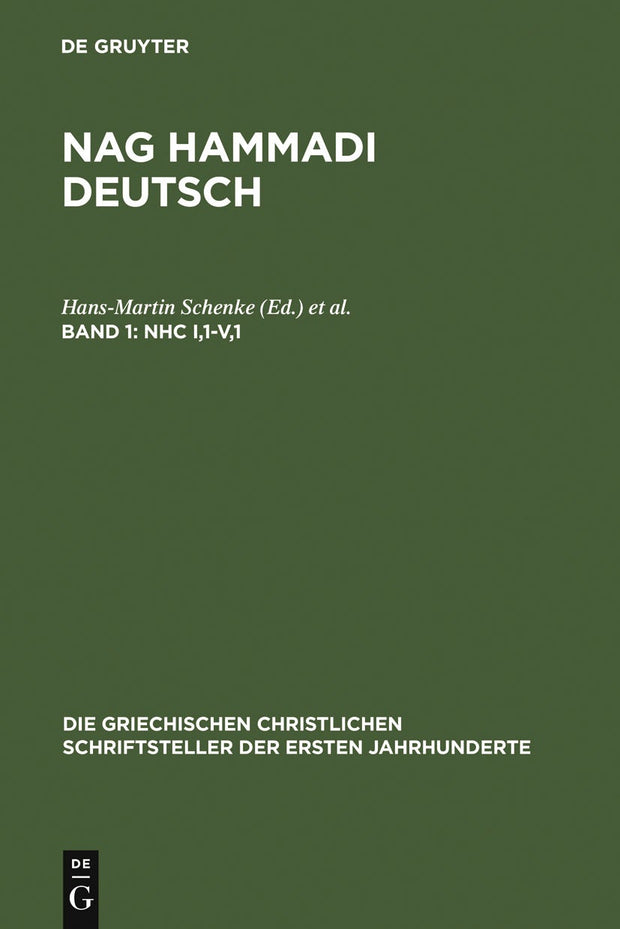 Cover image for NHC I,1-V,1, isbn: 9783110172348