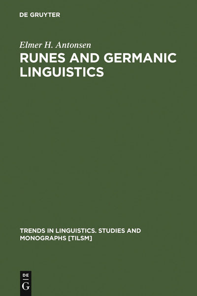 Cover image for Runes and Germanic Linguistics, isbn: 9783110174625