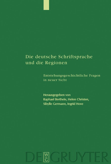 Die deutsche Schriftsprache und die Regionen