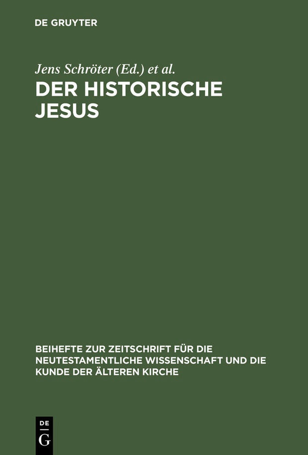 Cover image for Der historische Jesus, isbn: 9783110175110