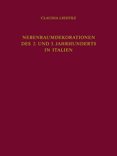 Nebenraumdekorationen des 2. und 3. Jahrhunderts in Italien