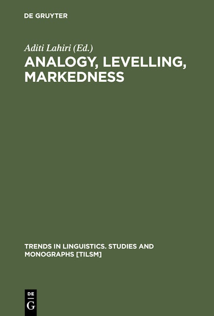 Analogy, Levelling, Markedness