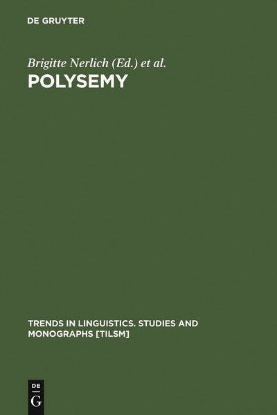 Cover image for Polysemy, isbn: 9783110176162