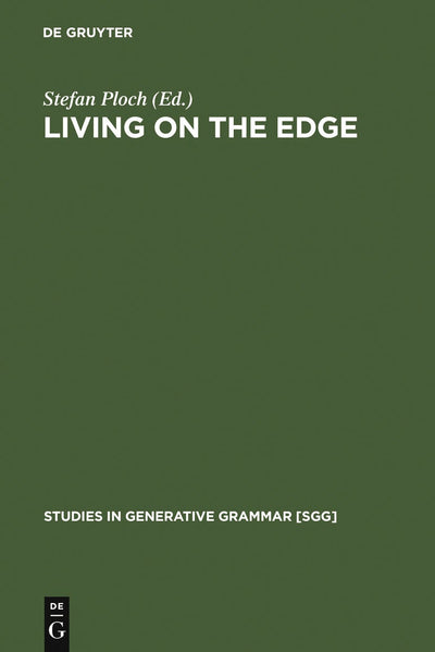 Cover image for Living on the Edge, isbn: 9783110176193