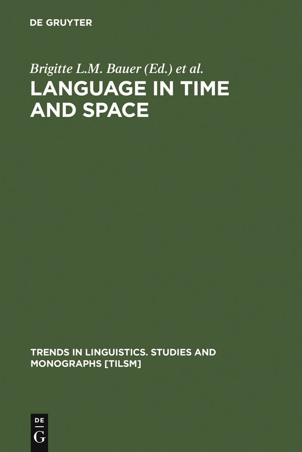 Cover image for Language in Time and Space, isbn: 9783110176483