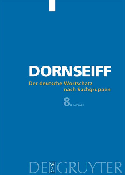 Der deutsche Wortschatz nach Sachgruppen