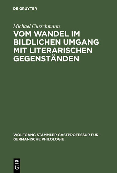 Vom Wandel im bildlichen Umgang mit literarischen Gegenständen