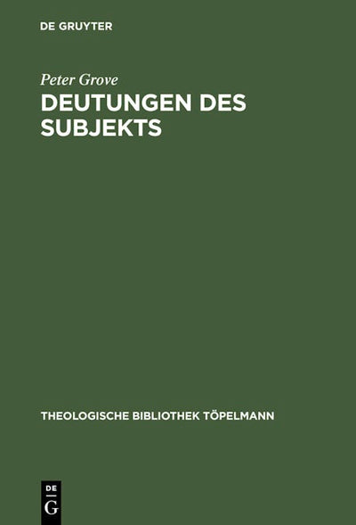 Deutungen des Subjekts
