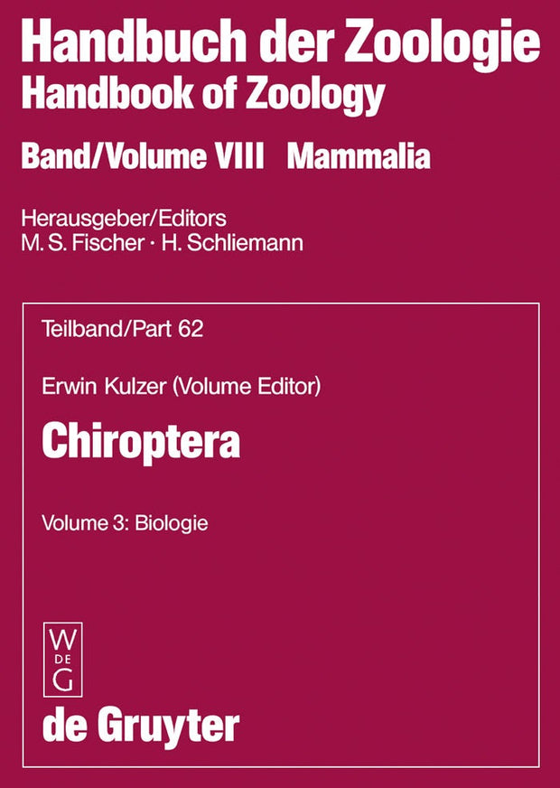 Cover image for Volume 3: Biologie, isbn: 9783110183443
