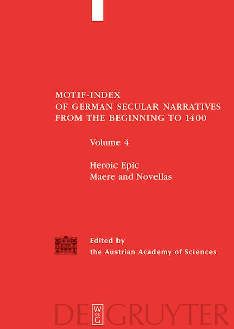 Heroic Epic / Maere and Novellas