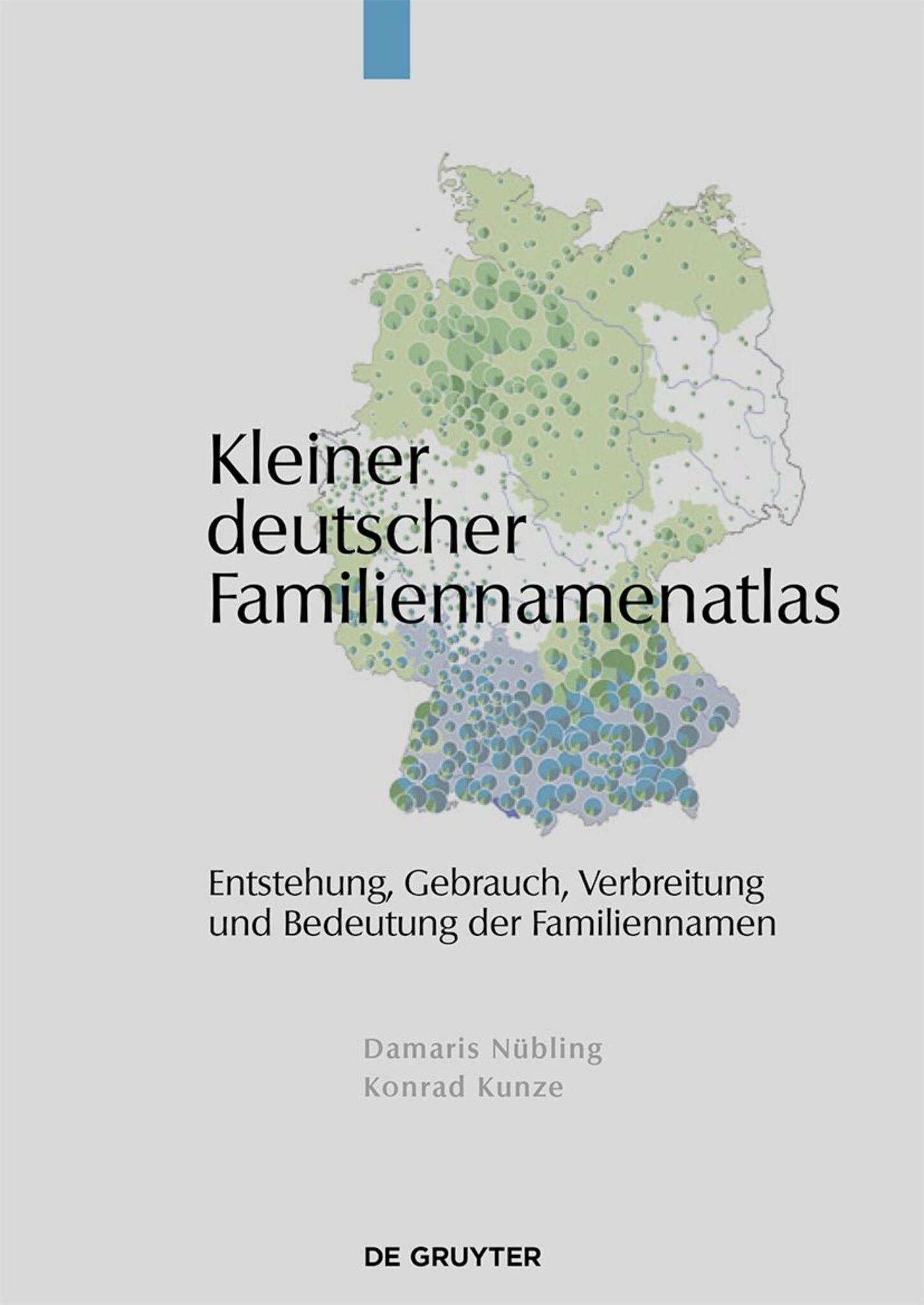 Cover image for Kleiner deutscher Familiennamenatlas ISBN 9783110186260