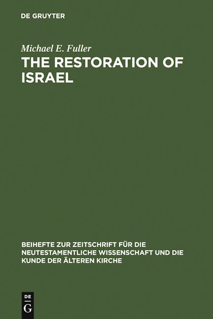 The Restoration of Israel