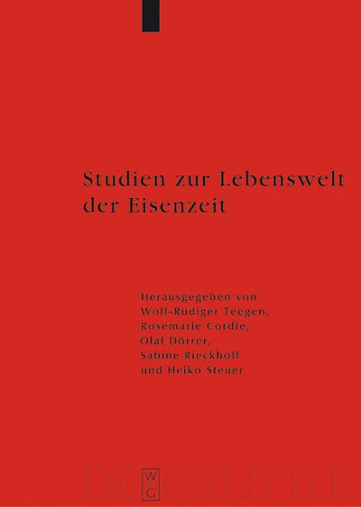 Studien zur Lebenswelt der Eisenzeit
