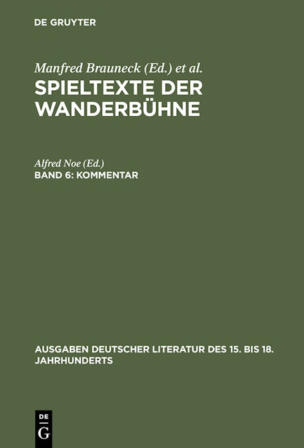 Kommentar zu Band I–V