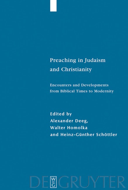 Preaching in Judaism and Christianity