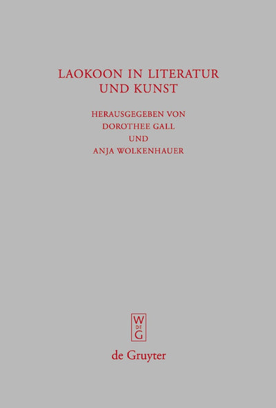 Cover image for Laokoon in Literatur und Kunst, isbn: 9783110201260
