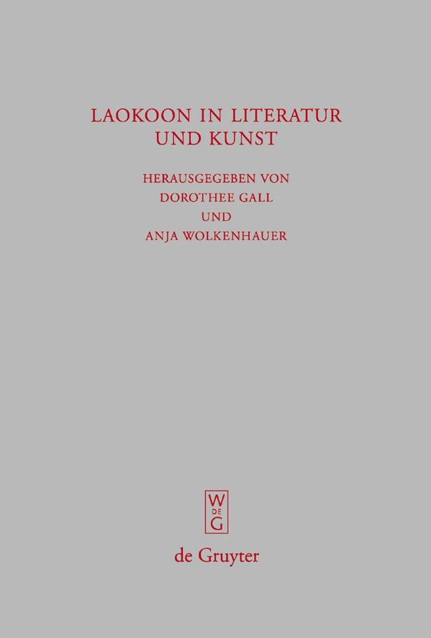 Cover image for Laokoon in Literatur und Kunst, isbn: 9783110201260