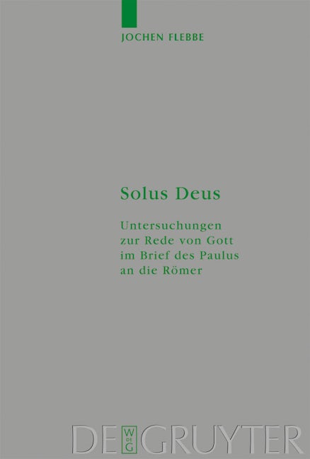 Solus Deus