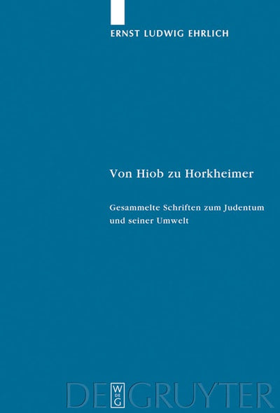 Von Hiob zu Horkheimer