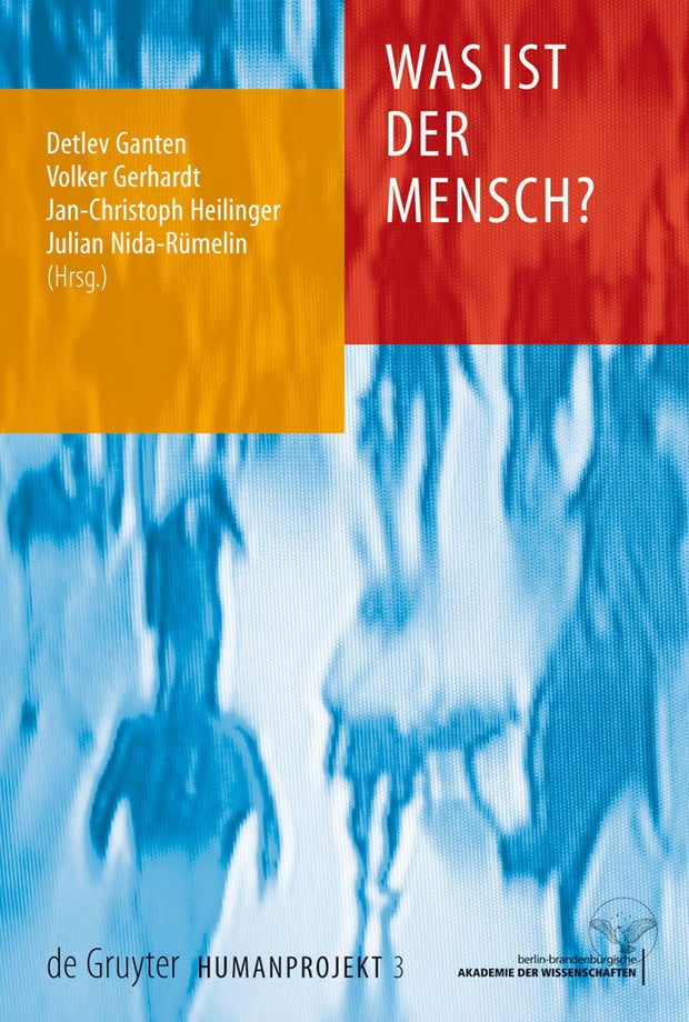 Cover image for Was ist der Mensch?, isbn: 9783110202625