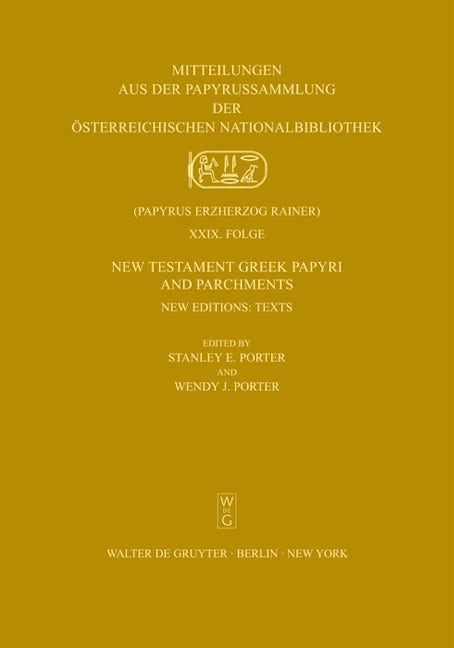 New Testament Greek Papyri and Parchments