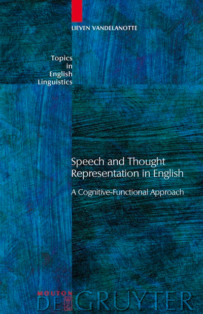 Speech and Thought Representation in English