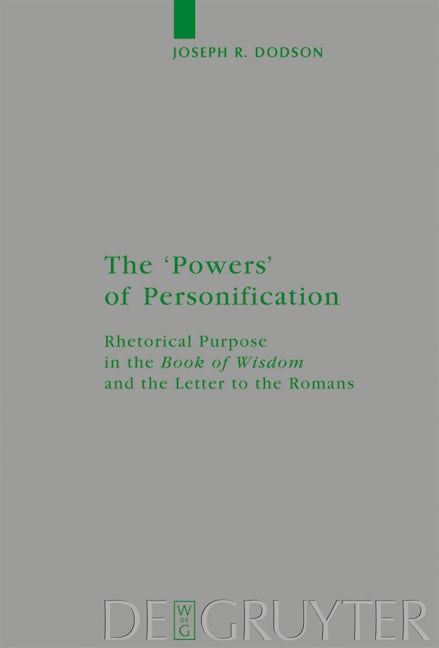 The 'Powers' of Personification
