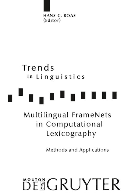 Multilingual FrameNets in Computational Lexicography