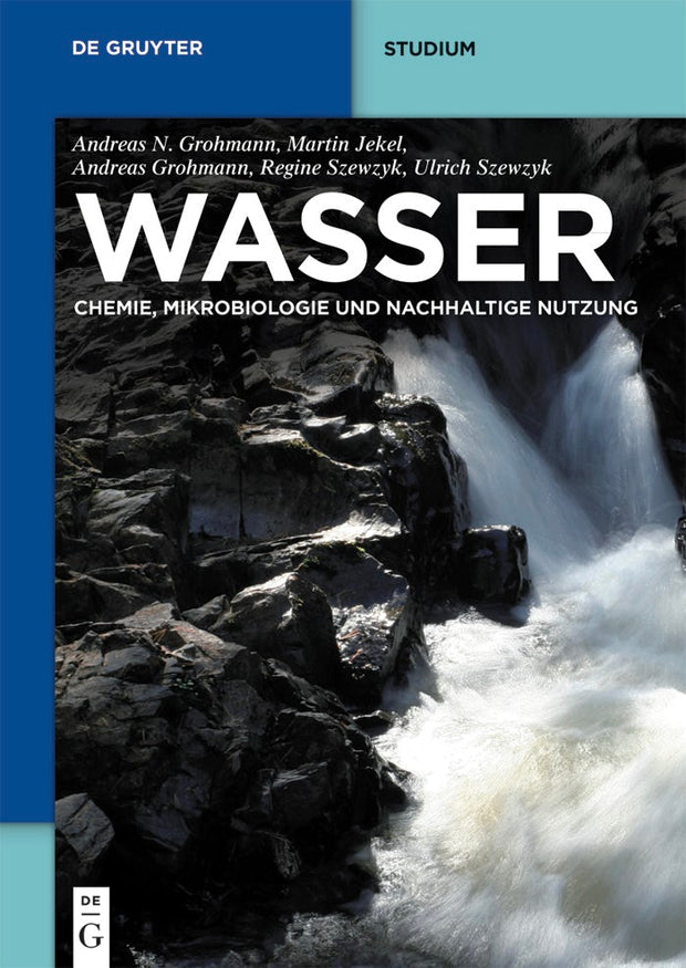 Cover image for Wasser, isbn: 9783110213089