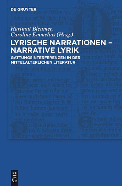 Lyrische Narrationen – narrative Lyrik