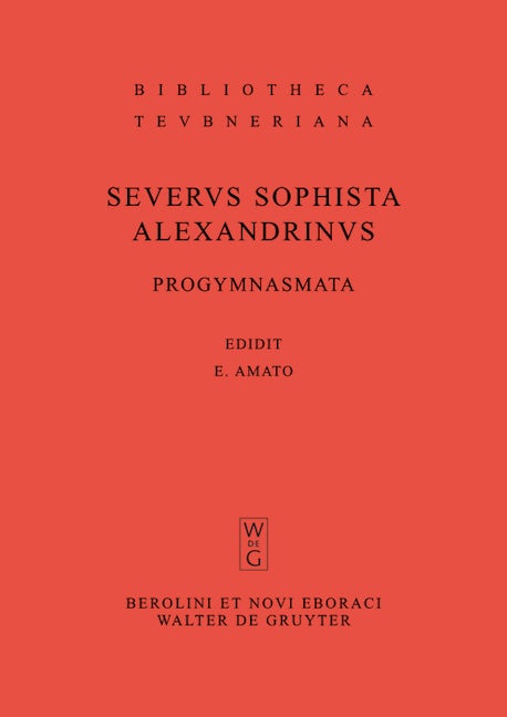 Progymnasmata quae exstant omnia
