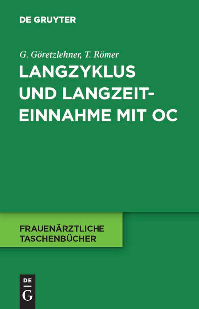 Cover image for Langzyklus und Langzeiteinnahme mit OC, isbn: 9783110221022