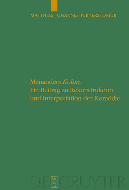 Menanders "Kolax"