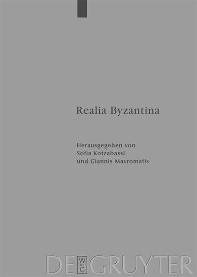 Realia Byzantina