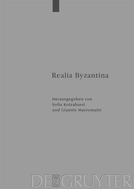 Realia Byzantina