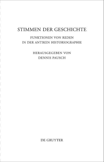 Stimmen der Geschichte
