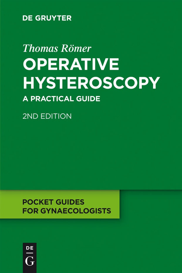 Cover image for Operative Hysteroscopy, isbn: 9783110224993