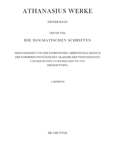 Epistulae I-IV ad Serapionem